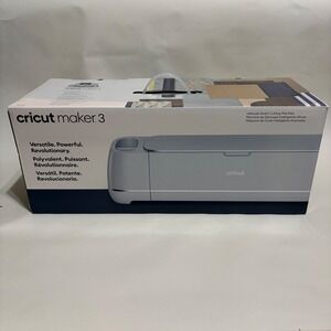 Cricut Maker 3 Smart Cutting Machine Mist Blue Professional DIY Craft Cutter NEW